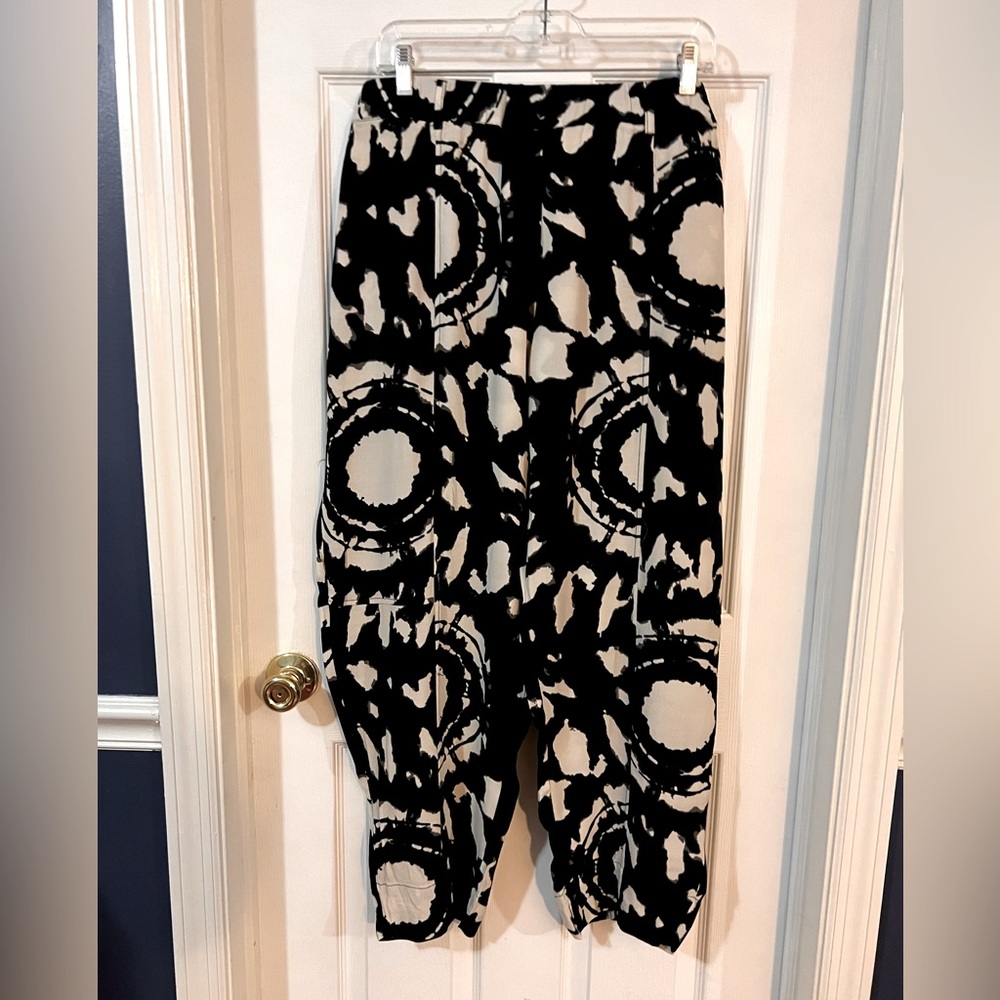 Stylish Black and White Women's Pants